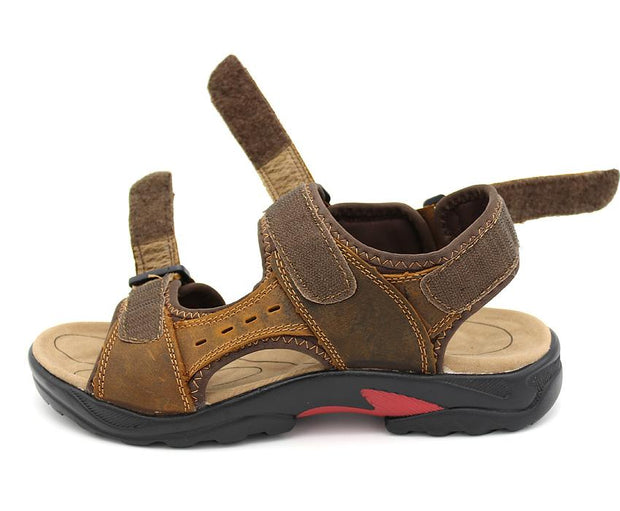 Angelo Ricci™ Leisure Genuine Leather Sandals