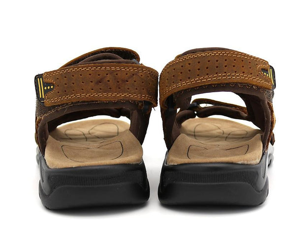 Angelo Ricci™ Leisure Genuine Leather Sandals