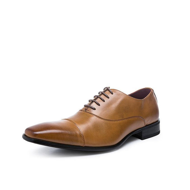Angelo Ricci™ Luxury Genuine Leather Formal Oxfords