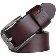Angelo Ricci™ Vintage Style Pin Buckle Cow Genuine Leather Belt