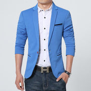 Angelo Ricci™ Luxury High Quality Cotton Blazer