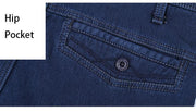 West Louis™ Elastic High Waist Casual Jeans  - West Louis