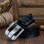 Angelo Ricci™ Cow Leather Pin Buckle Belt