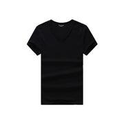 Angelo Ricci™ V-Neck Slim Fit Pure Cotton T-shirt