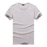 Angelo Ricci™ V-Neck Slim Fit Pure Cotton T-shirt