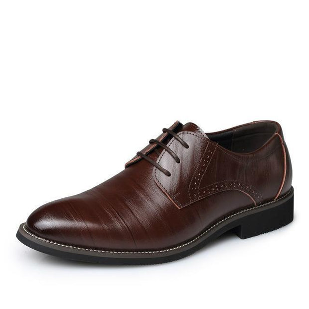 Angelo Ricci™ Brogues Lace-Up Bullock Shoes