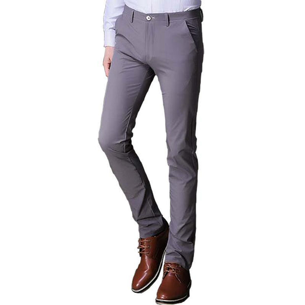 Angelo Ricci™ Slim Fit Stretch Trousers