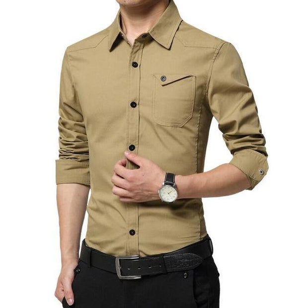 Angelo Ricci™ High Quality Summer Dress Shirt