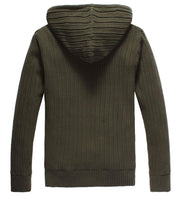 Angelo Ricci™ Velvet Padded Knitted Sweater