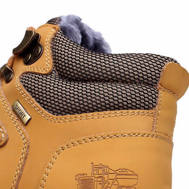 Angelo Ricci™ Plush Inside Winter Men Boots Shoes