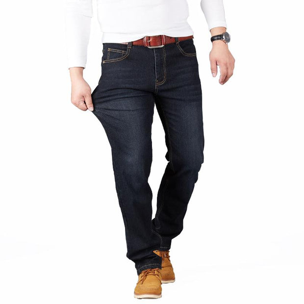 West Louis™ High Stretch Straight Jeans  - West Louis