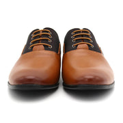 Angelo Ricci™ Leather Elegant Design Casual Oxfords