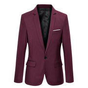 Angelo Ricci™ Casual Solid Color Masculine Blazer