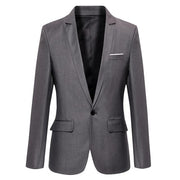 Angelo Ricci™ Casual Solid Color Masculine Blazer