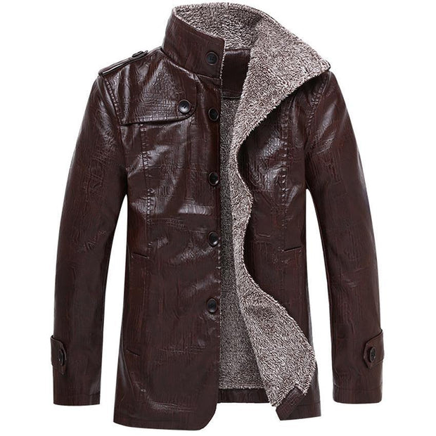 Angelo Ricci™ Winter Men's Leather Jackets