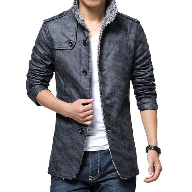 Angelo Ricci™ Winter Men's Leather Jackets