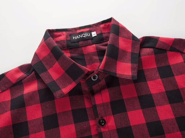 Angelo Ricci™ Red And Black Plaid Shirt