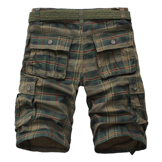 Angelo Ricci™ Fashion Plaid Shorts