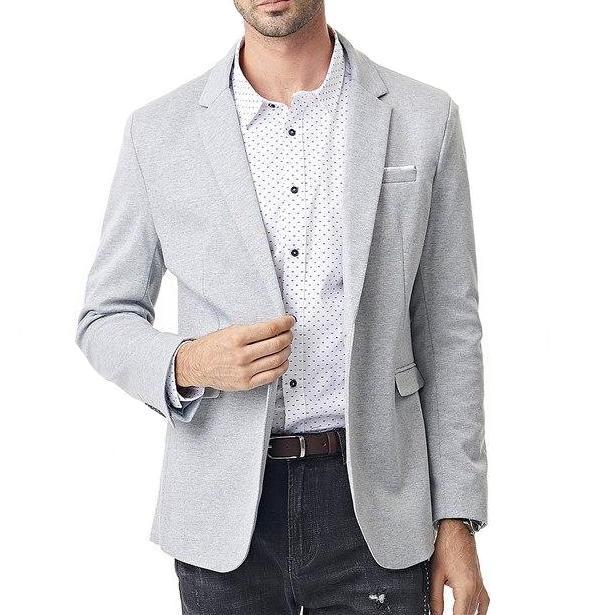 Angelo Ricci™ Fashion Cotton Casual Thin Blazer