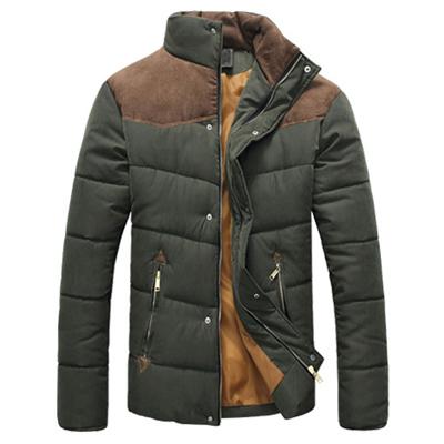 Angelo Ricci™ Branded Collar Padded Down Jacket