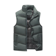 Angelo Ricci™ Brand Winter Cotton-Padded Vest