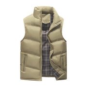 Angelo Ricci™ Brand Winter Cotton-Padded Vest