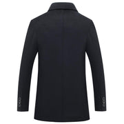 Angelo Ricci™ Single Breasted Woolen Coat