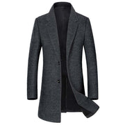 Angelo Ricci™ Wool Blends Men Overcoat