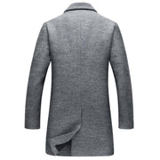 Angelo Ricci™ Wool Blends Men Overcoat