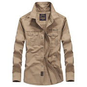 Angelo Ricci™ Military Off Road Cotton Shirt