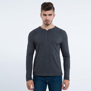 Angelo Ricci™ Stylish Slim Fit Long Sleeve T-Shirt