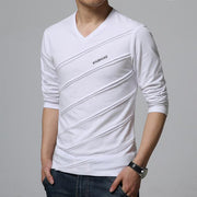 Angelo Ricci™ Designer Made V Collar T Shirt