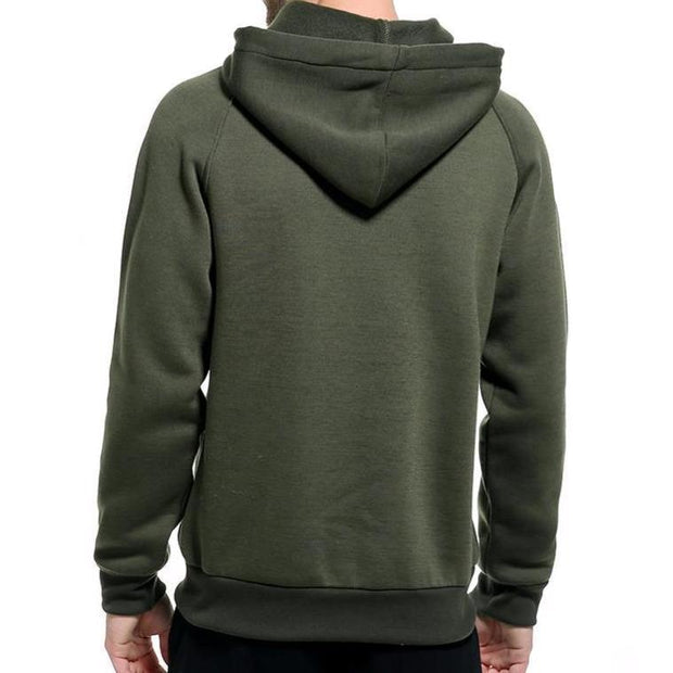 Angelo Ricci™ Casual Solid Hoodie