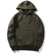 Angelo Ricci™ Casual Solid Hoodie