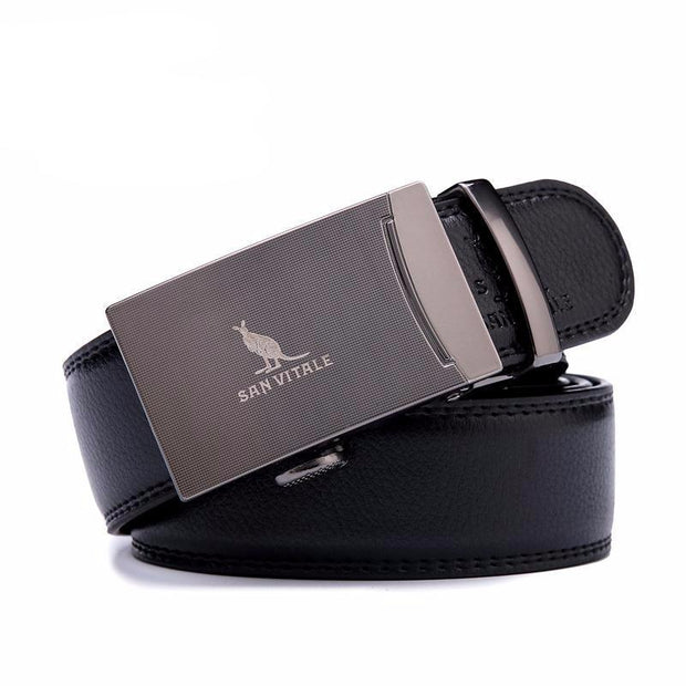 Angelo Ricci™ Genuine Leather Luxury Strap Male