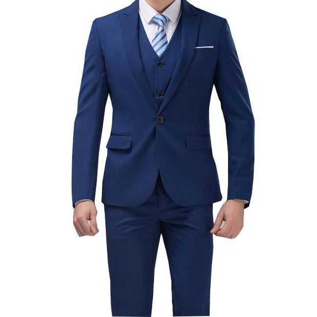 Angelo Ricci™ - Luxury Slim Fit 3-pieces Suit(Jacket+Vest+Pants)