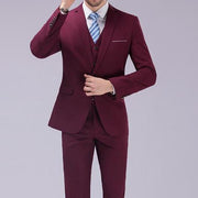 Angelo Ricci™ - Luxury Slim Fit 3-pieces Suit(Jacket+Vest+Pants)