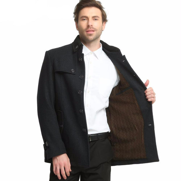 Angelo Ricci™ Morality Fashionable Wool Coat