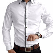 Angelo Ricci™ Designer Slim Fit Cotton Shirts