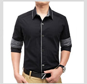 Angelo Ricci™ Designer Slim Fit Cotton Shirts