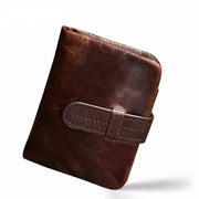 Angelo Ricci™ Leather Short Folding Wallet