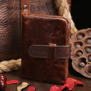 Angelo Ricci™ Leather Short Folding Wallet