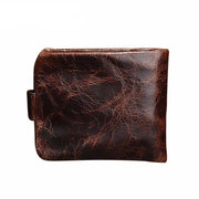 Angelo Ricci™ Leather Short Folding Wallet