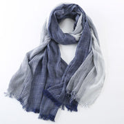 Angelo Ricci™ Plaid Woven Wrinkled Scarf