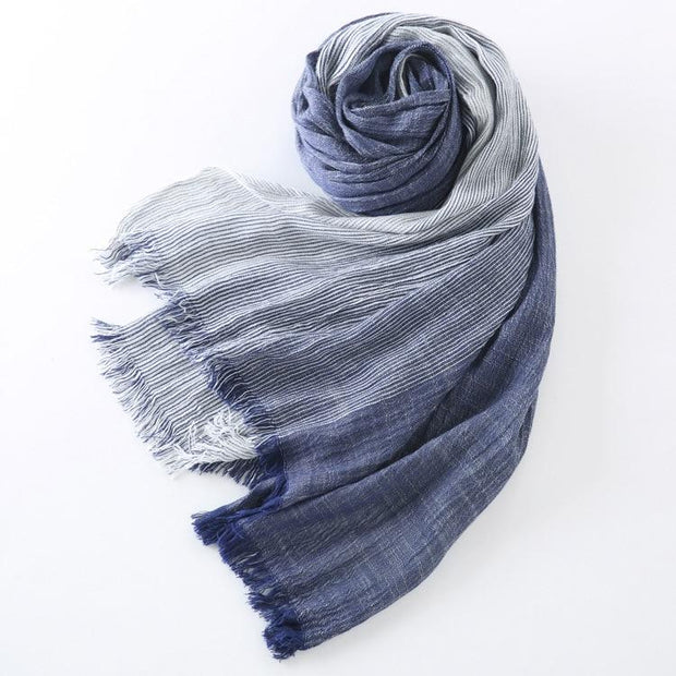 Angelo Ricci™ Plaid Woven Wrinkled Scarf