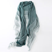 Angelo Ricci™ Plaid Woven Wrinkled Scarf