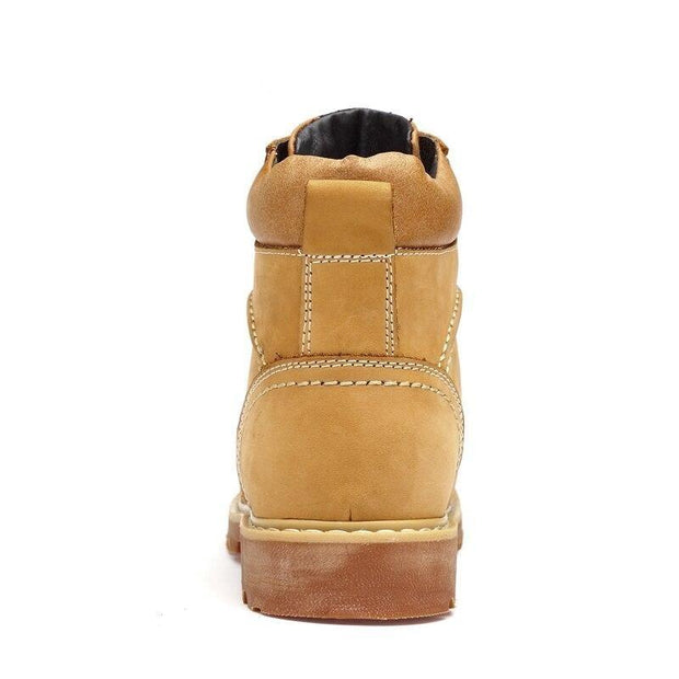 Angelo Ricci™ Warm Genuine Leather Winter Ankle Boots