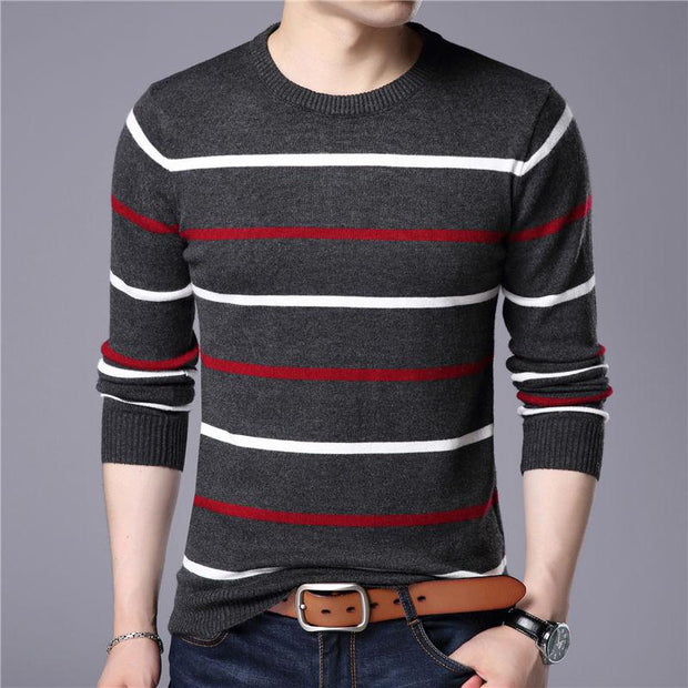 Angelo Ricci™ O-Neck Pullover Sweater