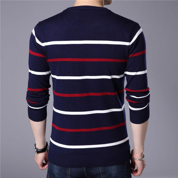 Angelo Ricci™ O-Neck Pullover Sweater