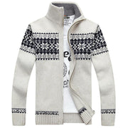Angelo Ricci™ Christmas Snowflake Wool Sweater